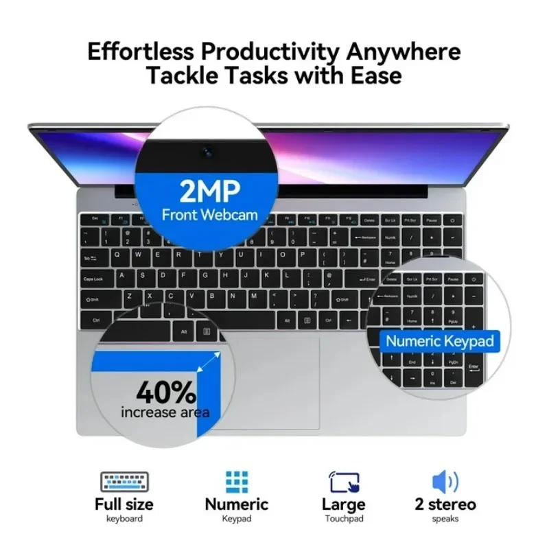 Nuovo 2026 Laptop 15.6' Intel  - Ddr4 Ram recensione e prezzo