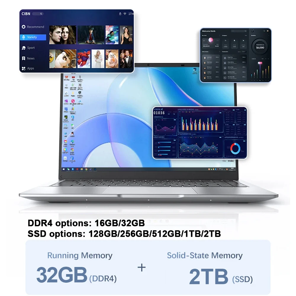 Nuovo Laptop Ultra Sottile da  - Ddr4 Ram recensione e prezzo